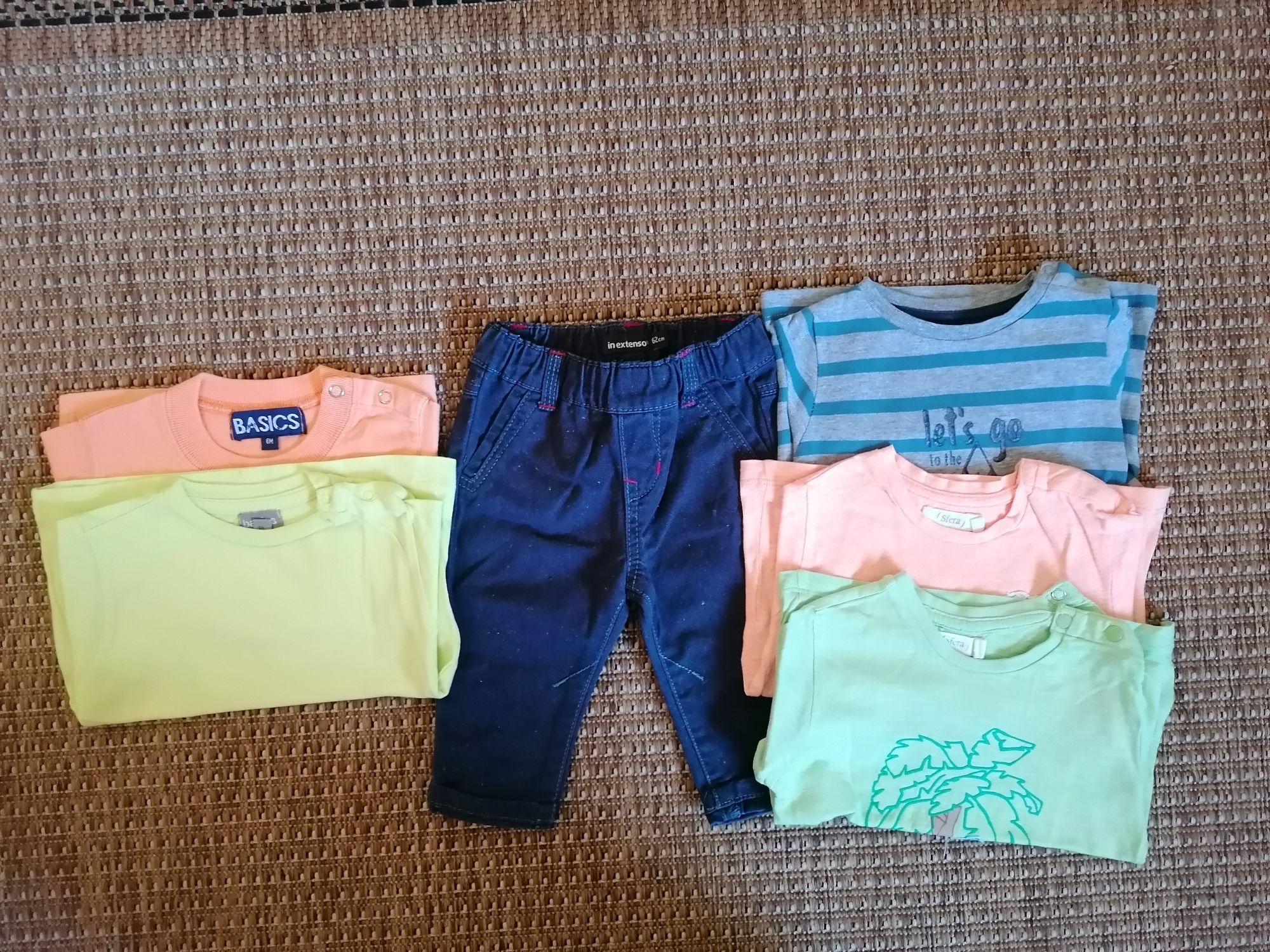 Roupa menino 3-6 meses verão
