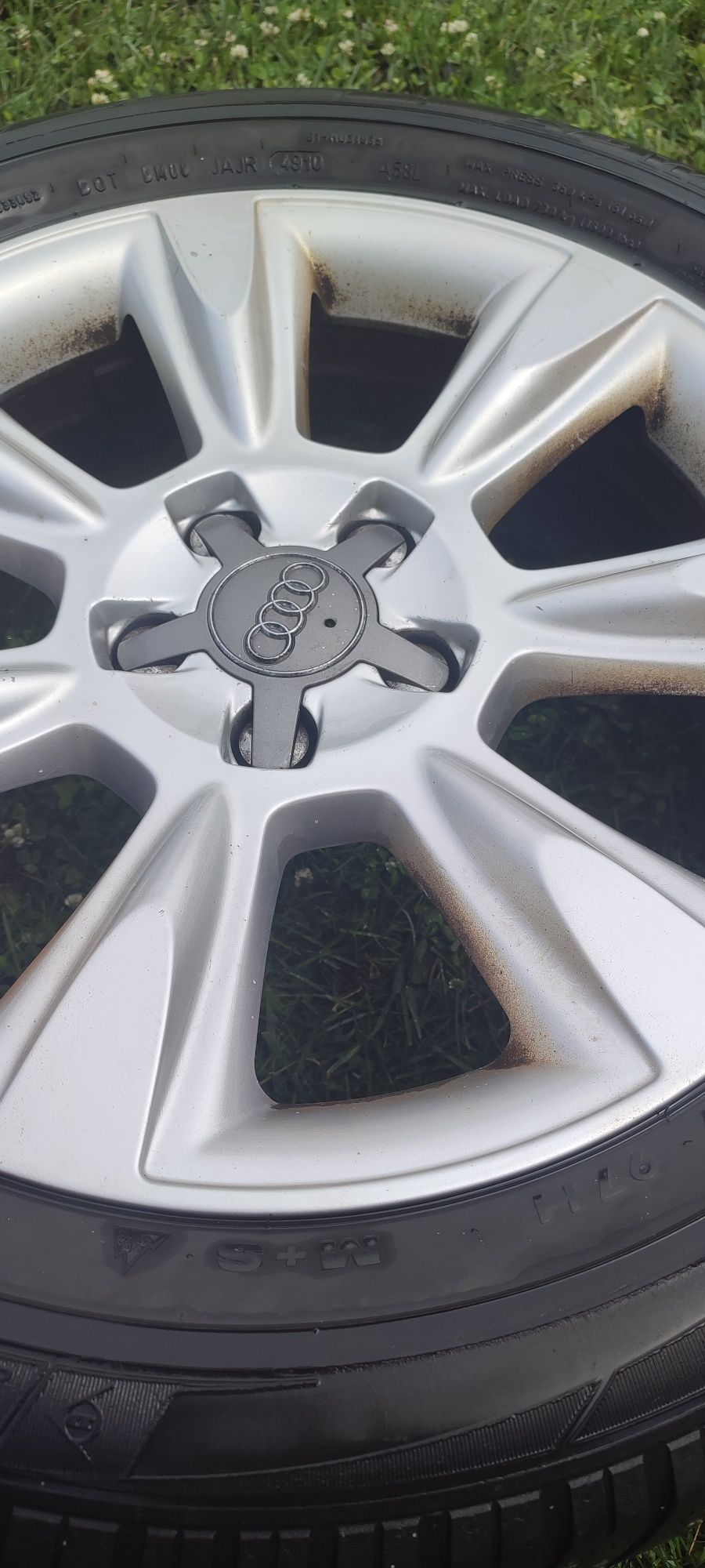Dwie alufelgi Audi 17" 5x112, ET28, 7.5J