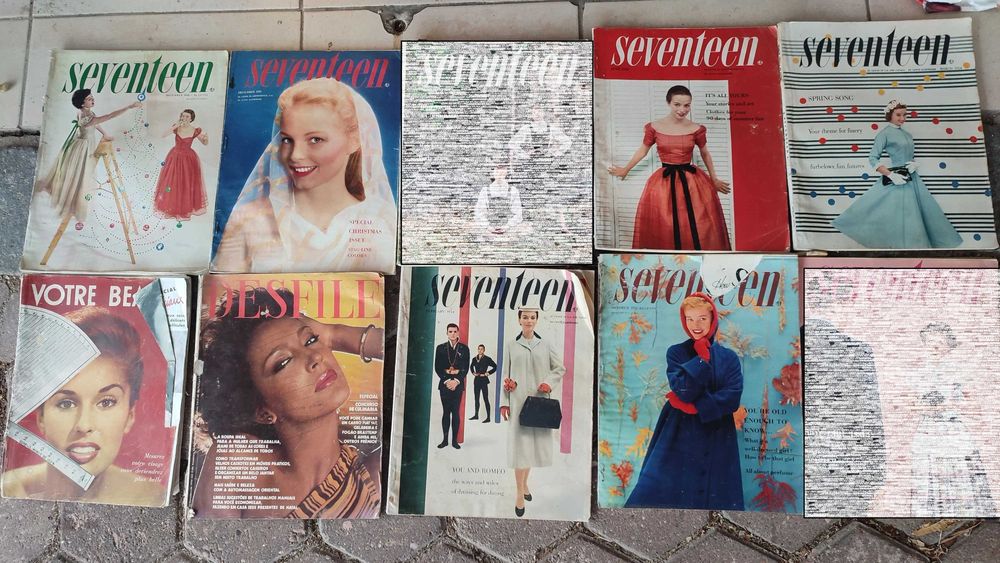 Lote 26 Revistas de moda antigas