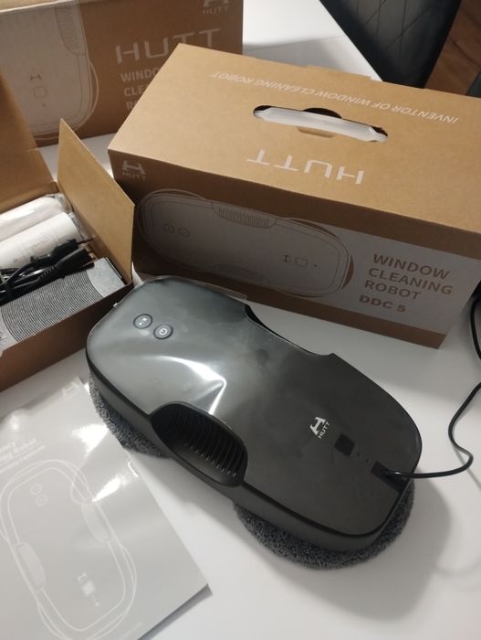 Robot myjka do mycia okien Hutt Xiaomi nowa czarna na prezent