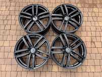 3453. Alufelgi 17" Mercedes GLA Audi A6 5x112 7.5J ET37 czarne