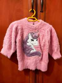 Sweterek Sinsay rozmiar 110 dziewczynka
