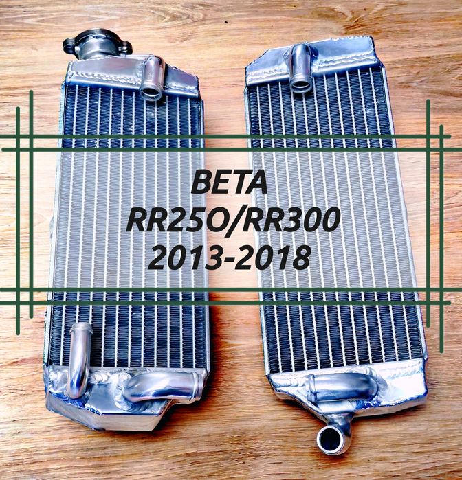 Radiadores BETA RR250 e RR300 de 13 a 18 Alumínio Performance