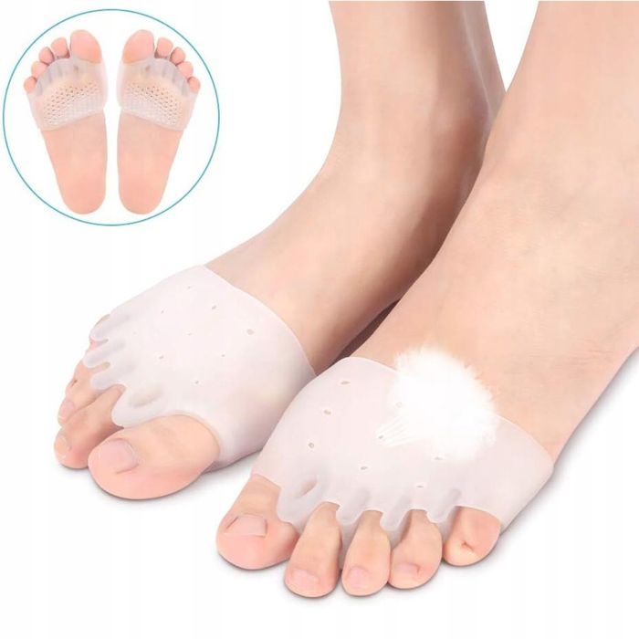 Żelowy Separator Haluksów Opaska na Haluksy Orteza Palców u Nóg