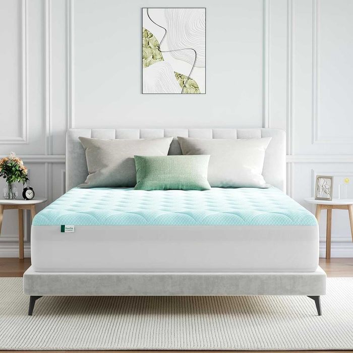 Novilla Cooling nakładka na materac 180 x 200cm czynnikiem chłodzącym,