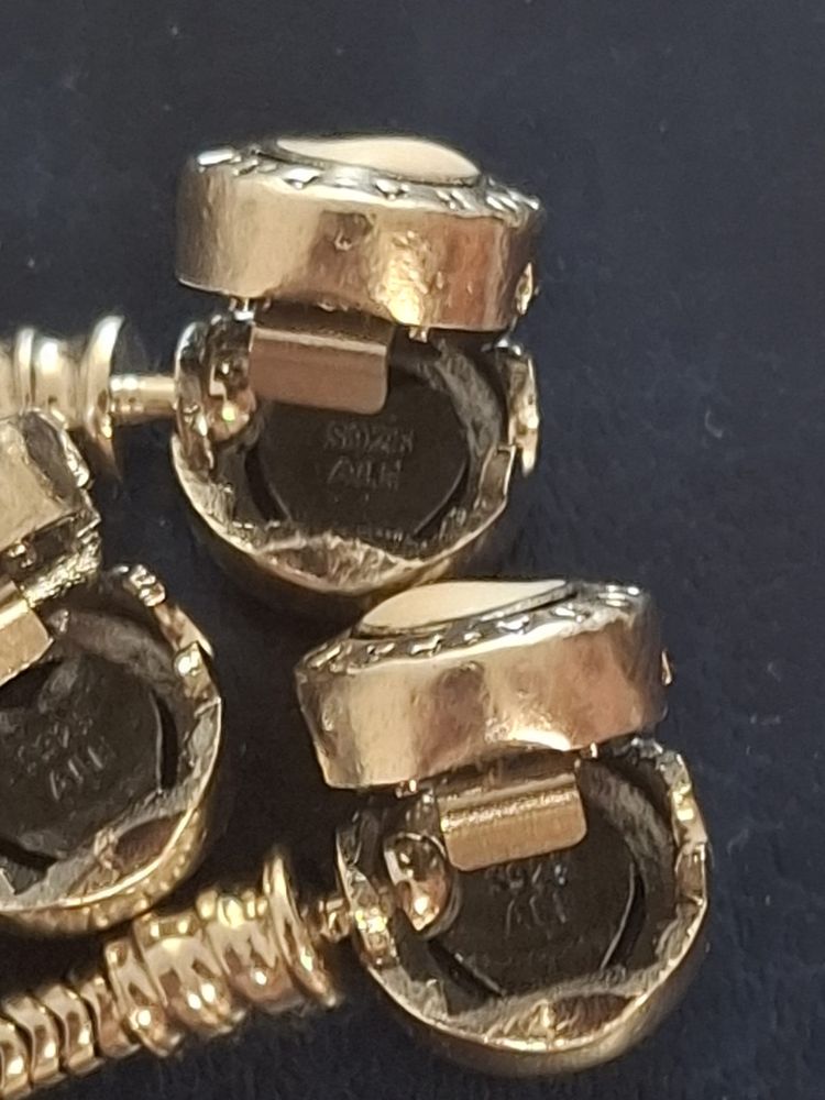 2x Pandora srebro plus zawieszki srebrne