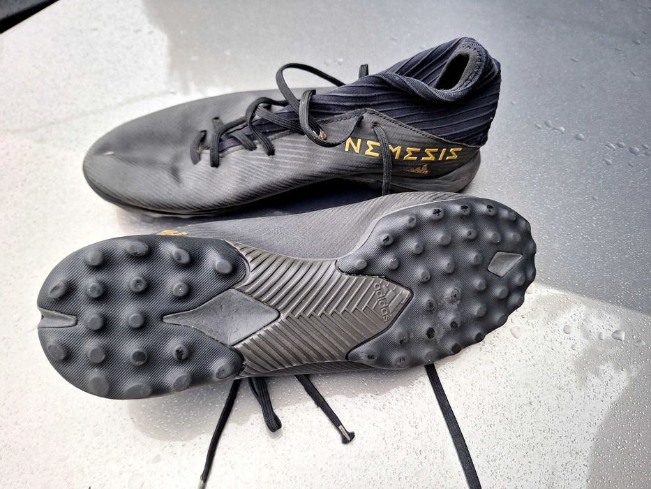 Buty piłkarskie Adidas Nemeziz 19.3 TF 428 turfy  Dark Script rozm 43