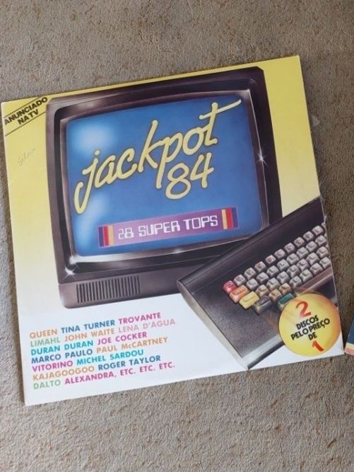 Discos de Vinil LP's dos anos 80  Colectâneas