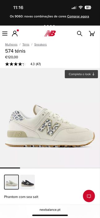 Saparilhas New Balance originais