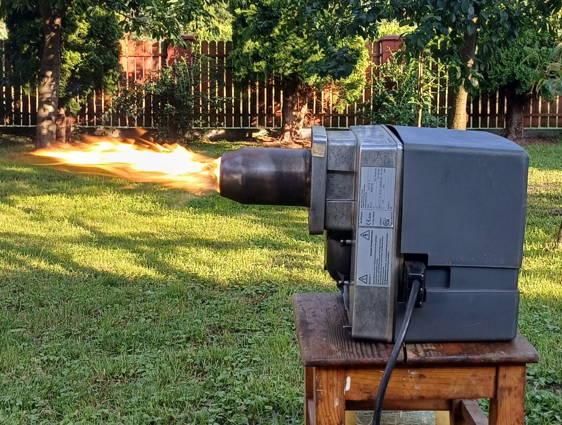 Palnik olejowy Weishaupt WL5 16-40 kW na olej opałowy