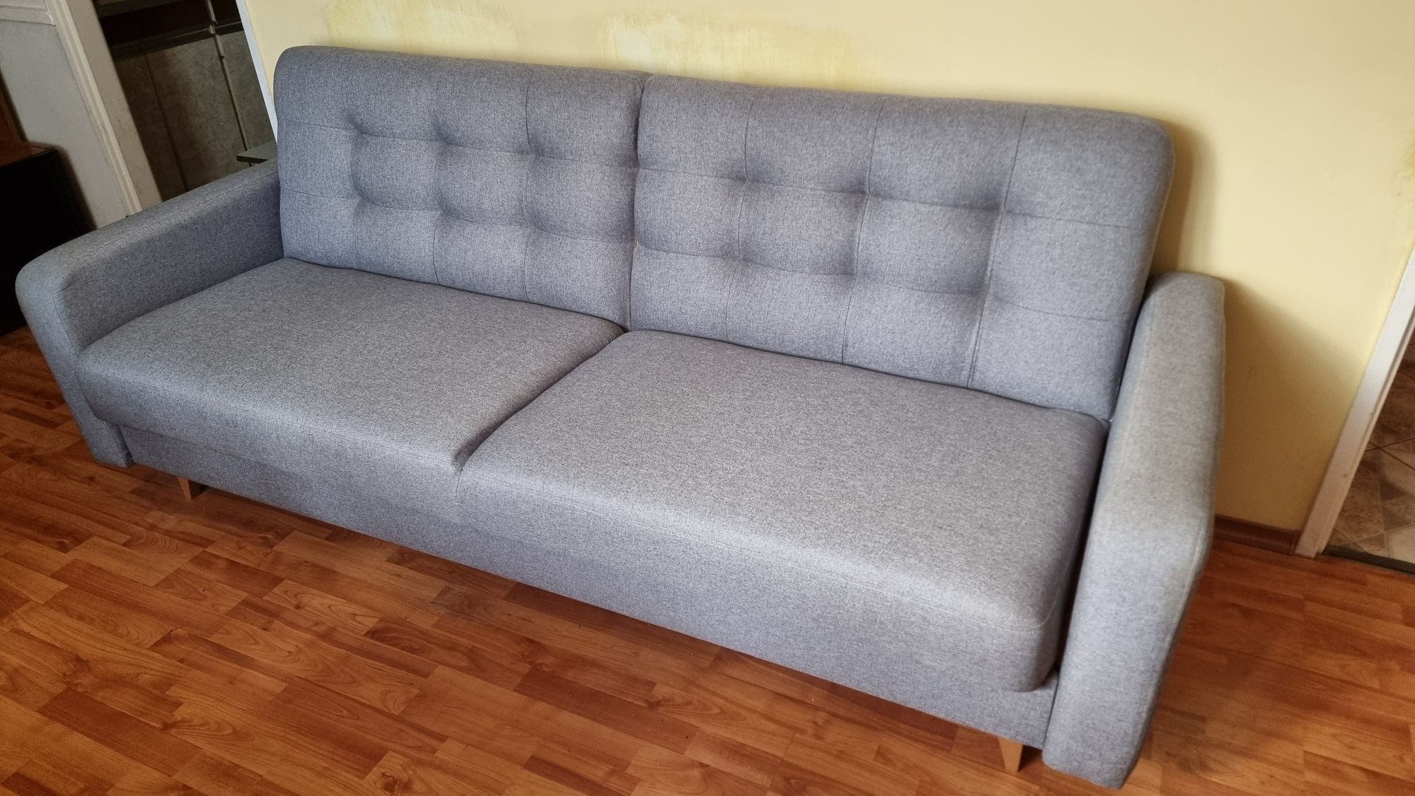 Wersalka, kanapa, sofa i fotel Sofia szara 200cm