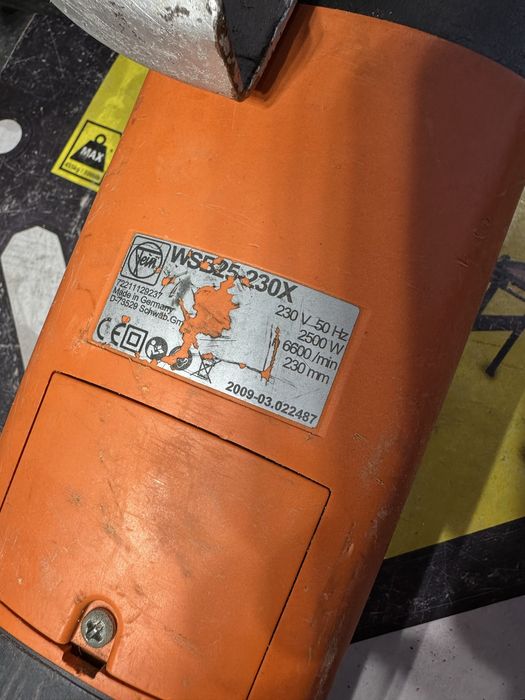 Кутова шліфувальна машина Fein WSB 25-230 X Болгарка