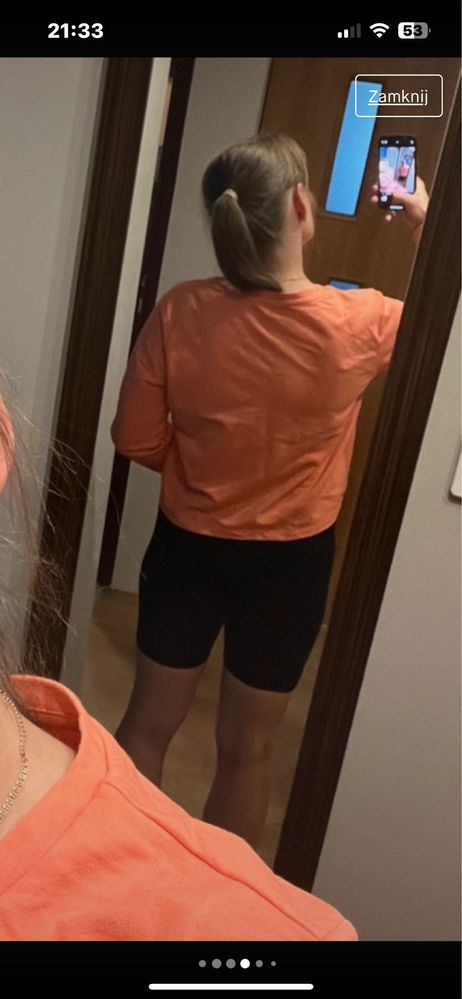 Pomarańcza bluza