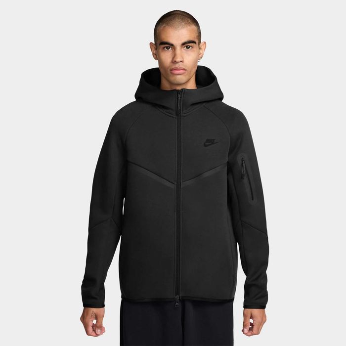 Nike Tech Fleece Full-Zip Windrunner Hoodie Black