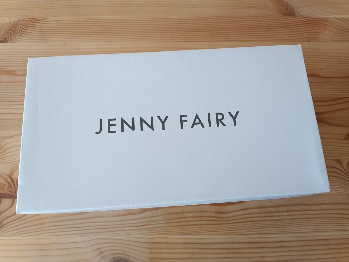 NOWE Buty damskie czarne lakierowane 38 Jenny Fairy