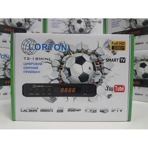 Новый приемник приставка тюнер т2 Lorton T2-18 Mini (аналог T62D) DVB