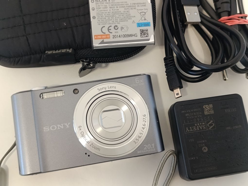 Aparat SONY Cyber-shot DSC-W810 20 Mp HD x6 vintage retro CCD jak NOWY