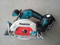 Pilarka tarczowa Makita DHS 680 + aku 5,0 ah 18 V li-ion