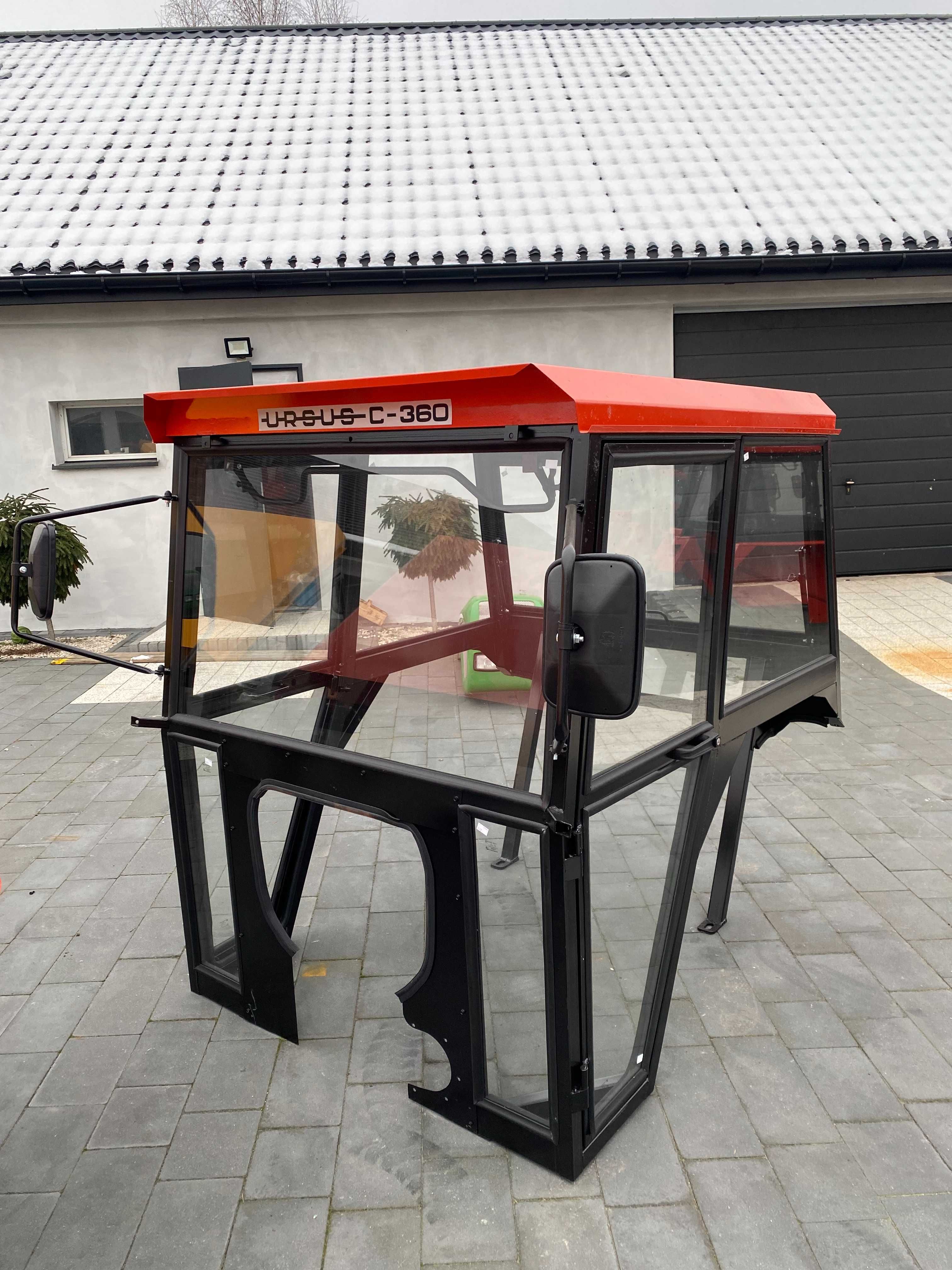 Kabina ciągnika c330m c360 mf 235 i 255 MTZ T25 transport raty