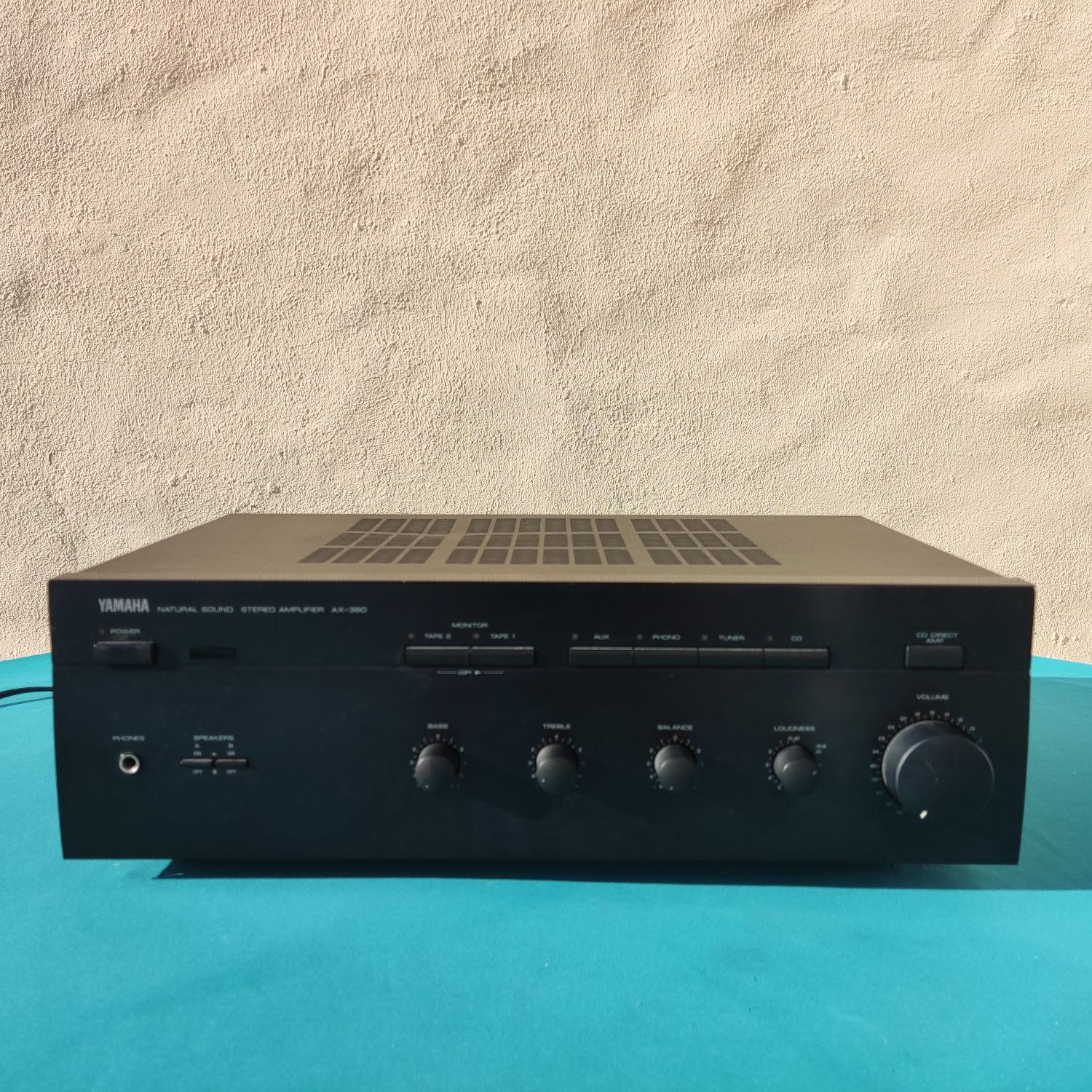 Yamaha Natural Sound Stereo Amplifier AX-390 (Reparação / Peças)