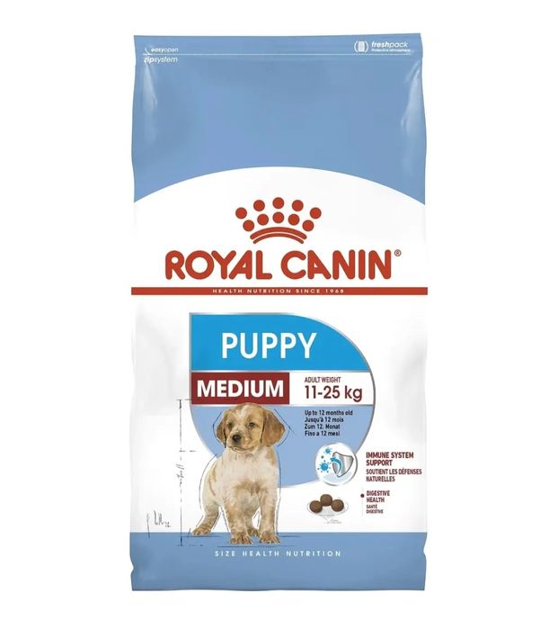 Royal canin medium puppy 4 кг