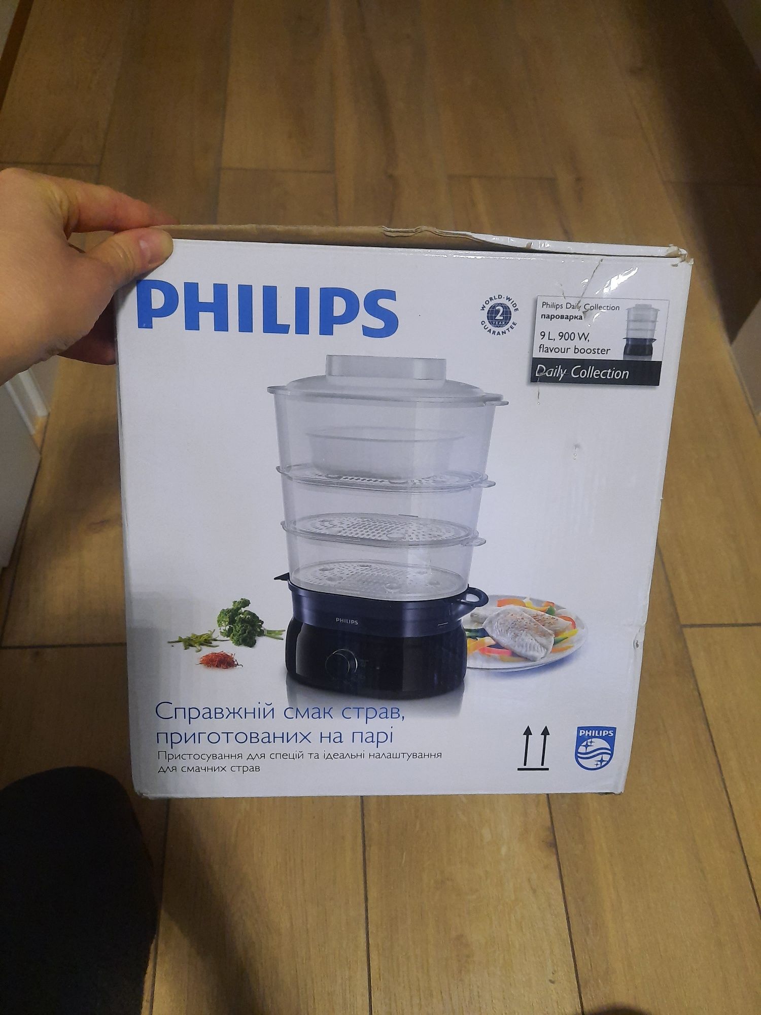 Nowy parowar Philips Daily Collection

 HD9126/90