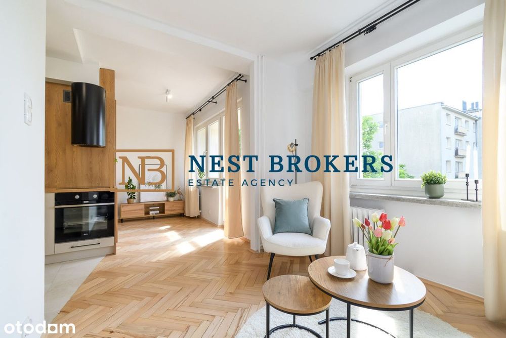 Wysoki standard + balkon, kawalerka os.Handlowe