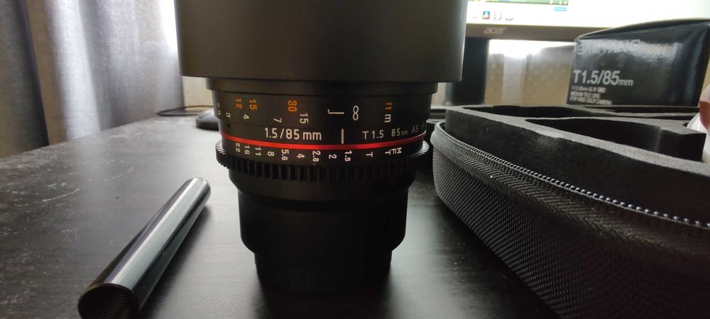 Obiektyw Samyang 85mm T1.5 MFT