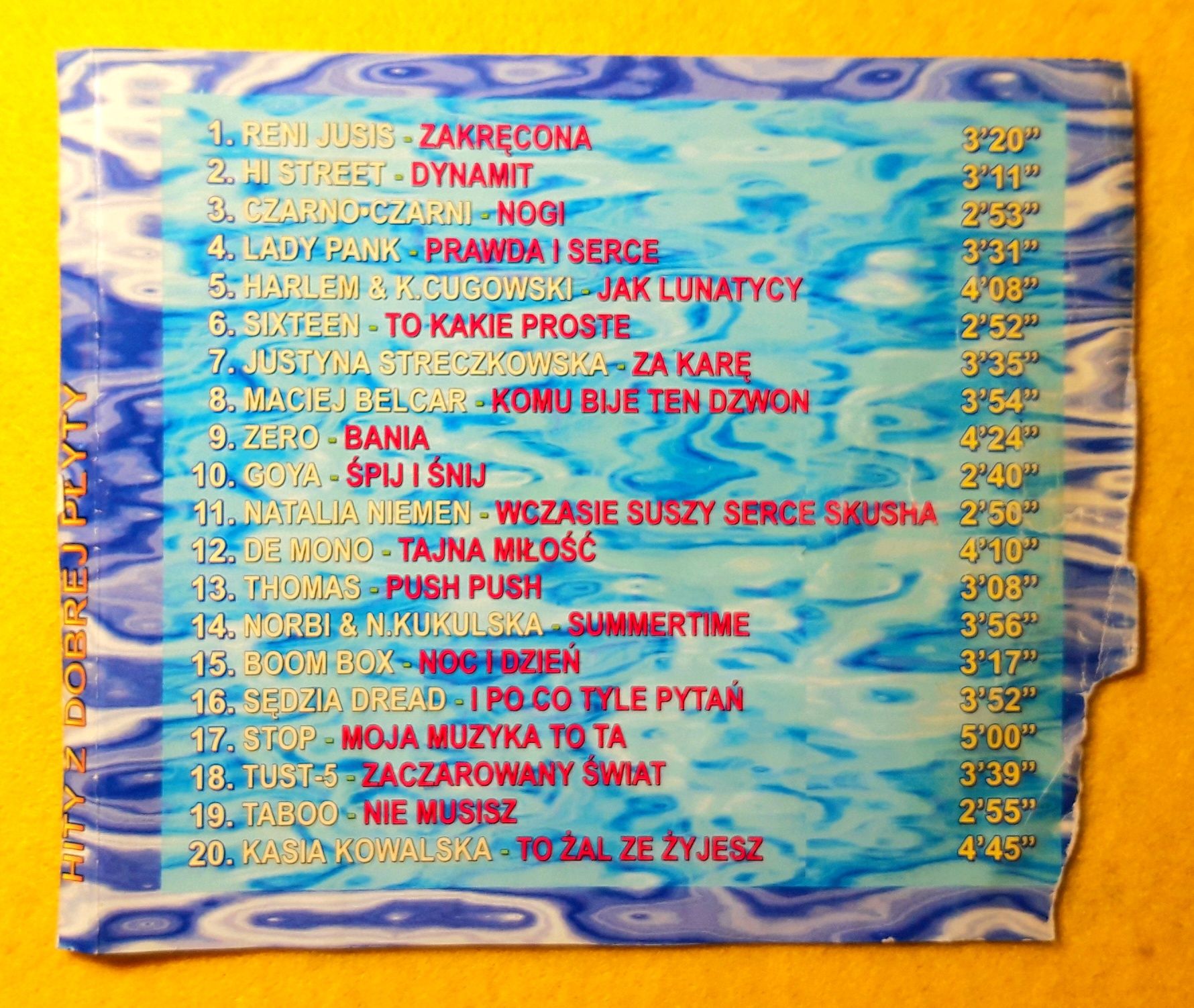 Hity Z Dobrej Płyty (CD, 1998?, AUTOGRAF Dj Remi Dee?)