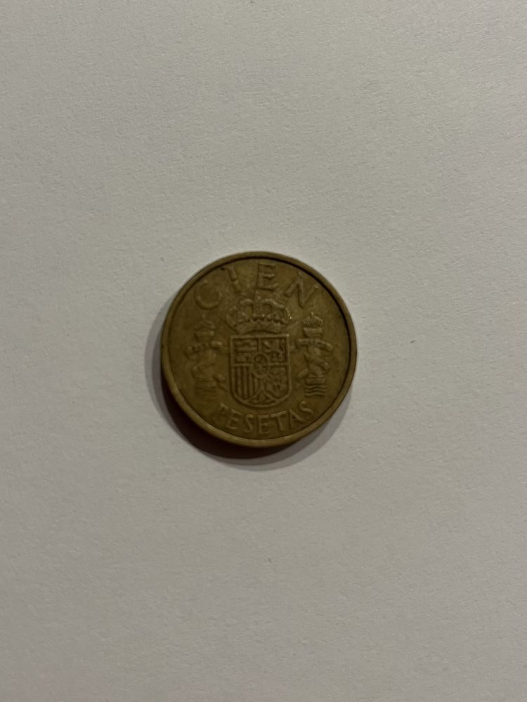 Moneta Hiszpania de espana Juan Carlos I 10 cien Pesetas 1994 r