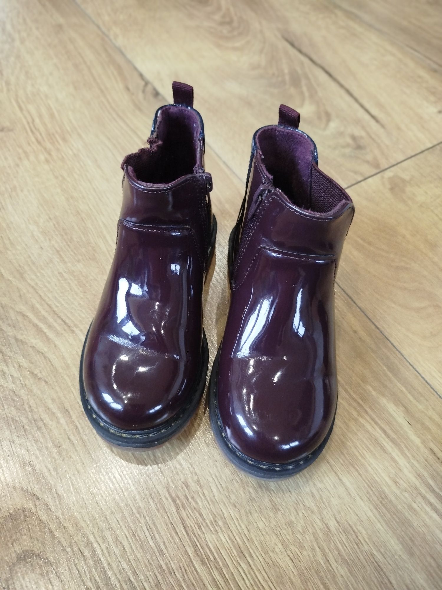 Buty jesienno, wiosenne botki Zara 25