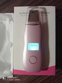 Портативный ультразвуковой cкрабер Ultrasonic Skin Cleaner, розовый