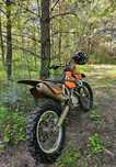 Ktm exc 450 sx 520 525 wydech kolektor stelaz kolanko czesc silnik sxf