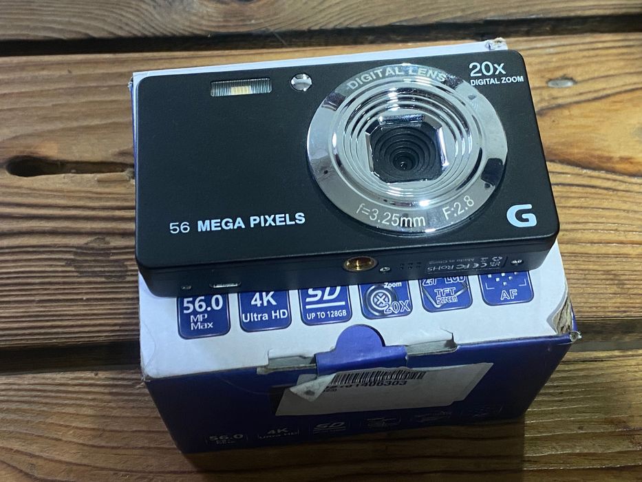 Фото камера Digital Lens 56 Mega Pixel 4K Hd