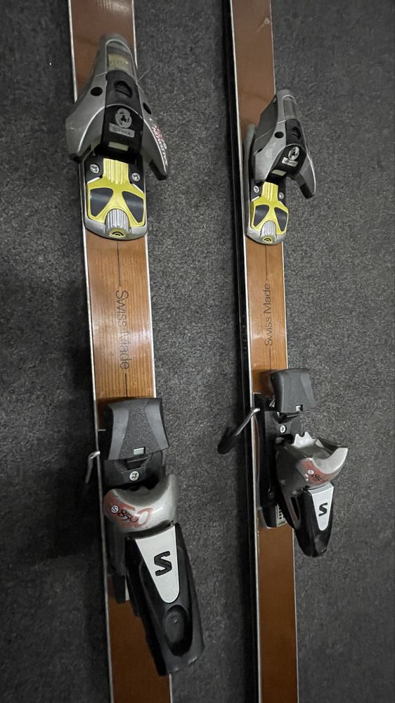 Skis Hugo Boss by Authier e Salomon 200 cm Swiss Made