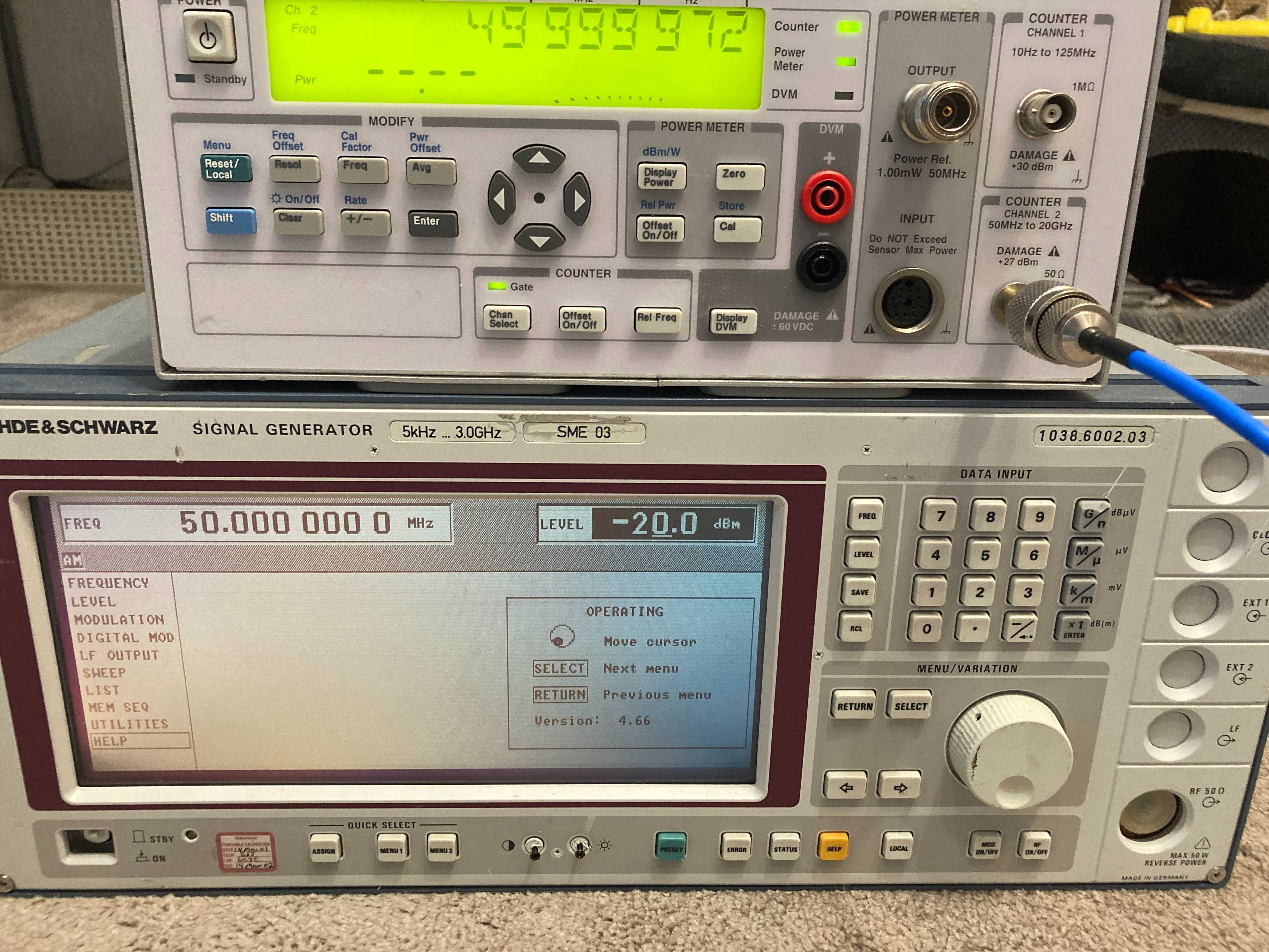 Rohde & Schwarz SME03 — Генератор сигналів