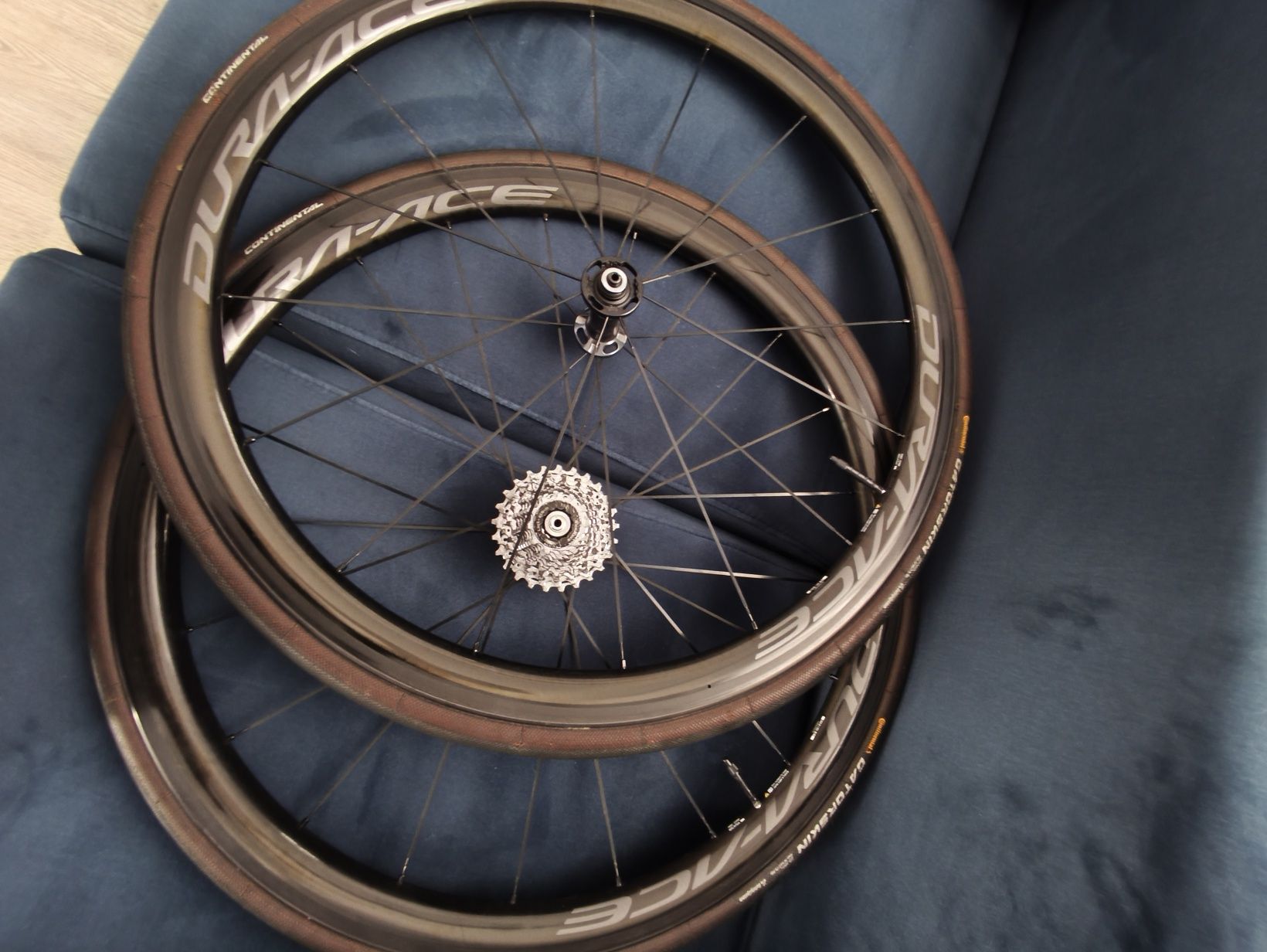 Koła szosowe carbon Shimano dura ace c38 szytka 1350 gram kompletne