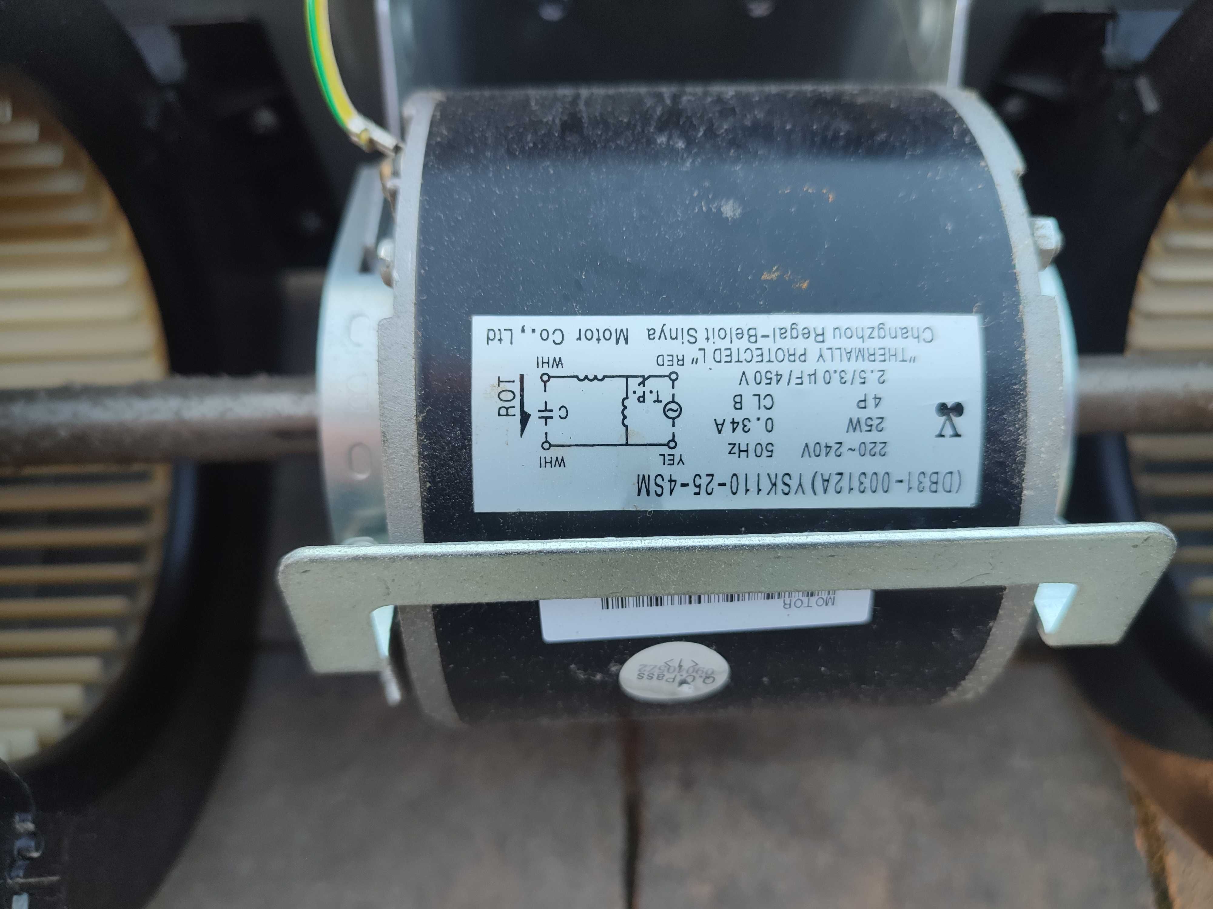 Wentylator silnik do grzejnika nagrzewnicy ogrzewanie klimakonwektor