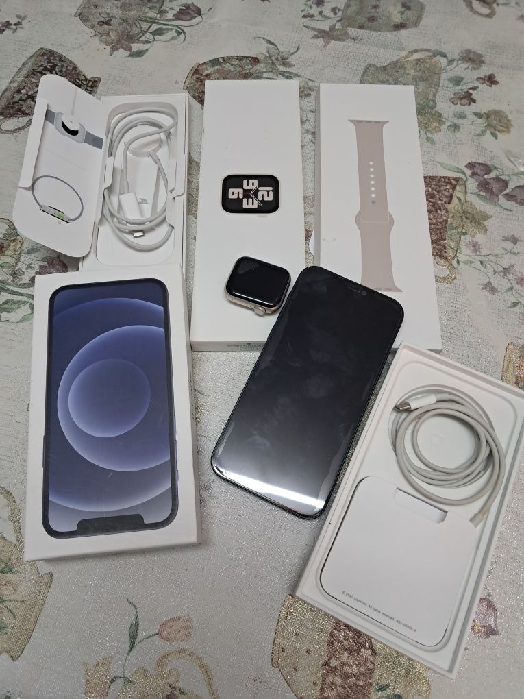 IPhone 12 128 Gb e Apple watch se