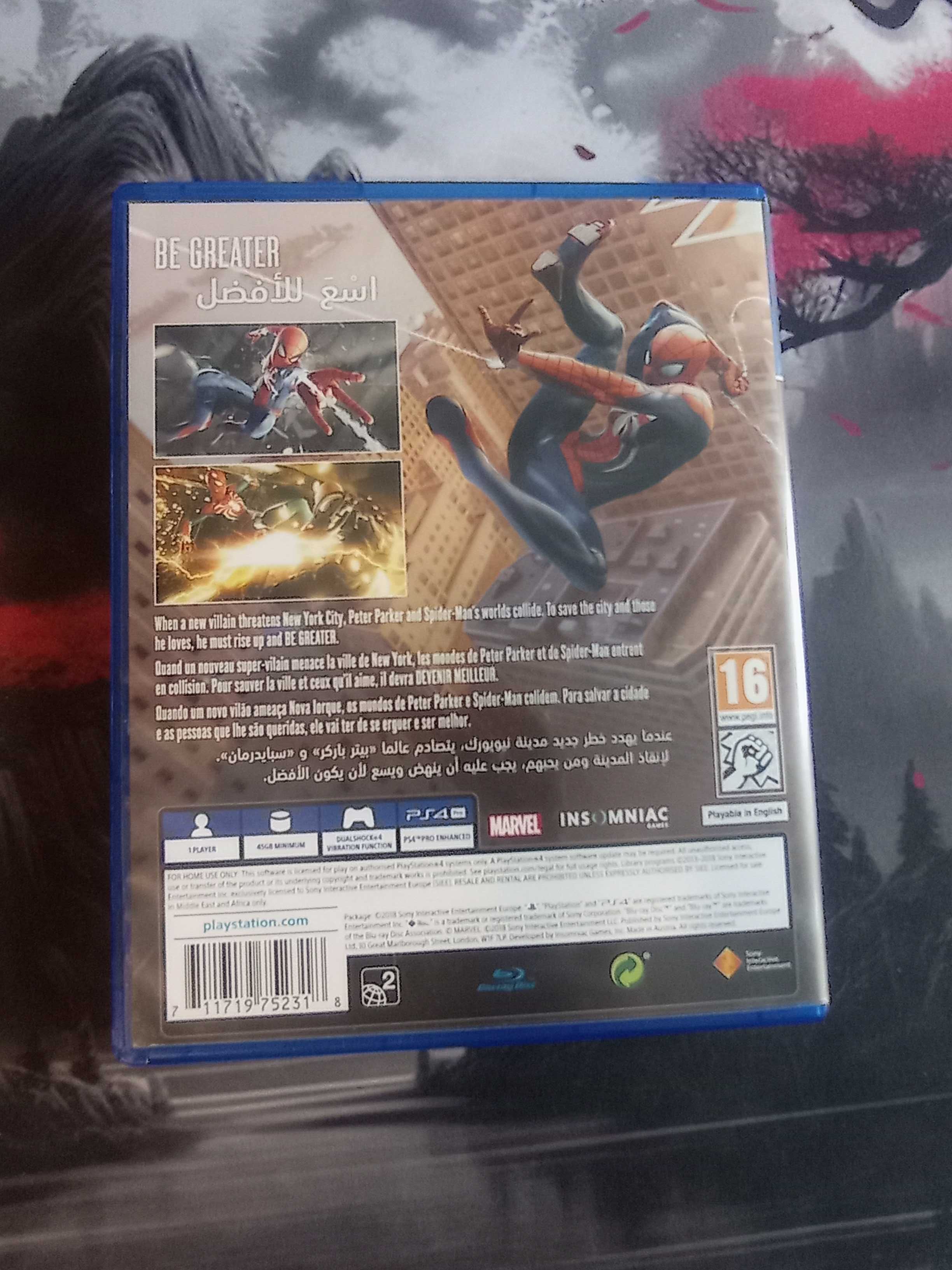 Gra na ps4 Spider-Man