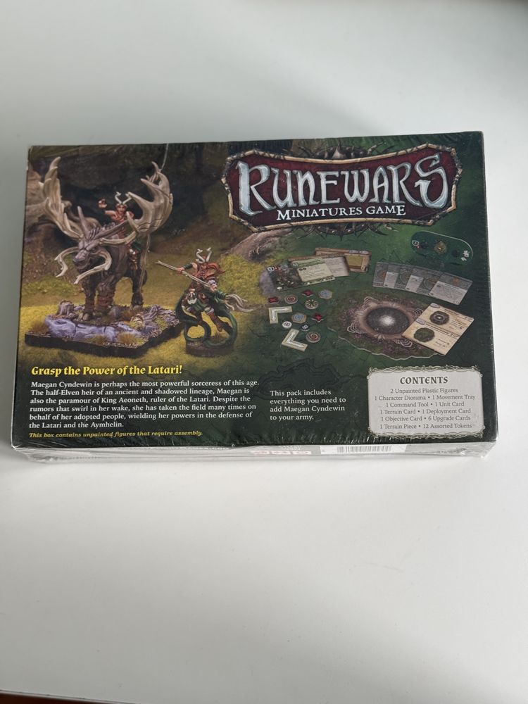 Gra figurki Runewars Maegan Cyndewin