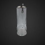 Kufel szlifowany szklany szkło cyna pojemność 0,5 l b41/051902