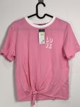 Różowy nowy t shirt damski M