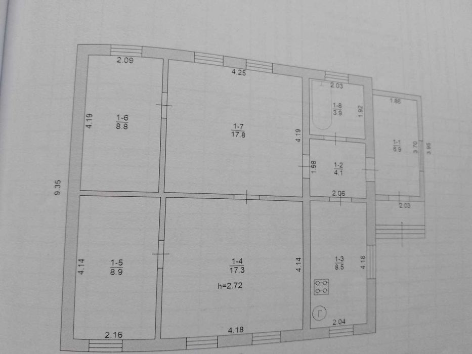 Продається будинок в м.Ізюм,р-н Гончаровка