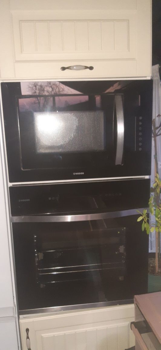 Mikrofalówka i piekarnik do zabudowy