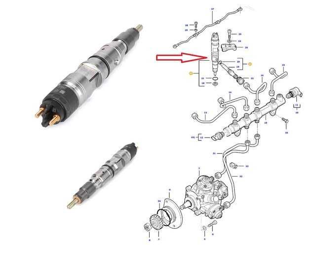 Wtrysk OEM BOSCH Massey Ferguson