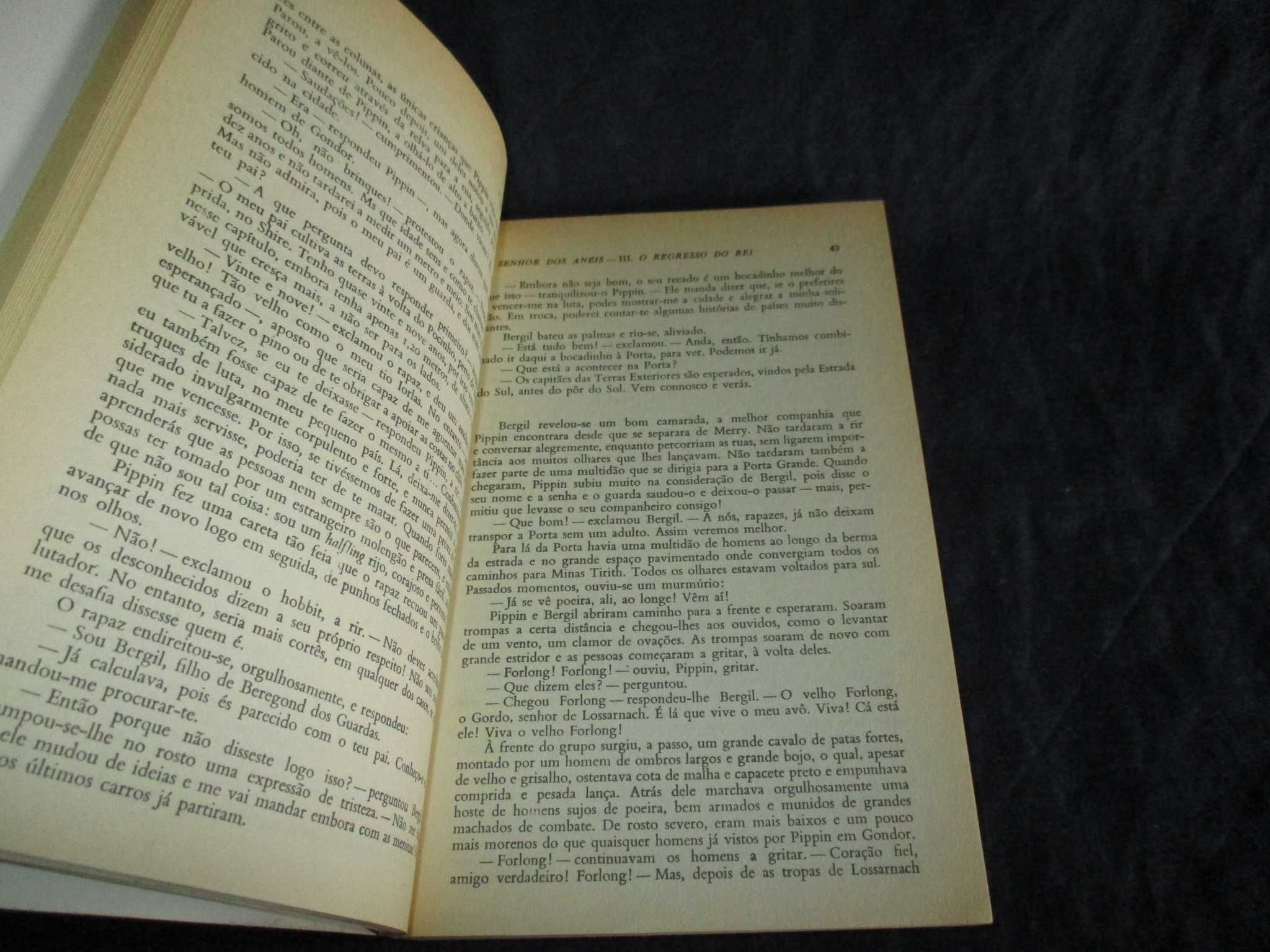 Livros Trilogia O Senhor dos Anéis Tolkien Volume II As Duas Torres