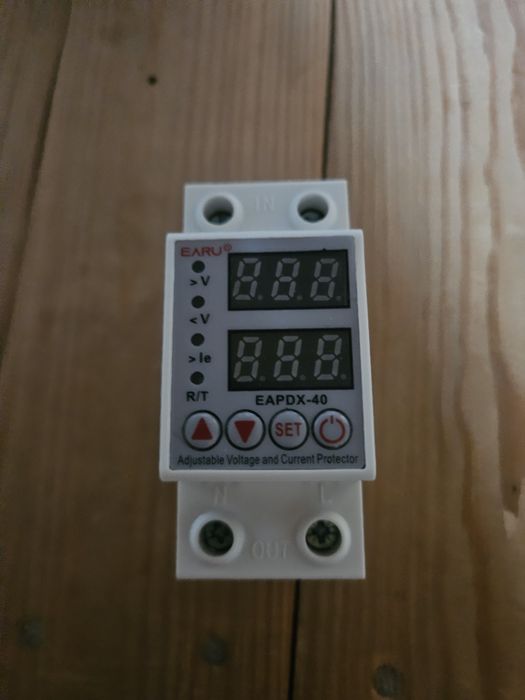 Реле напряжение TOMZN, EARU, 40A, 63A. Wi-Fi