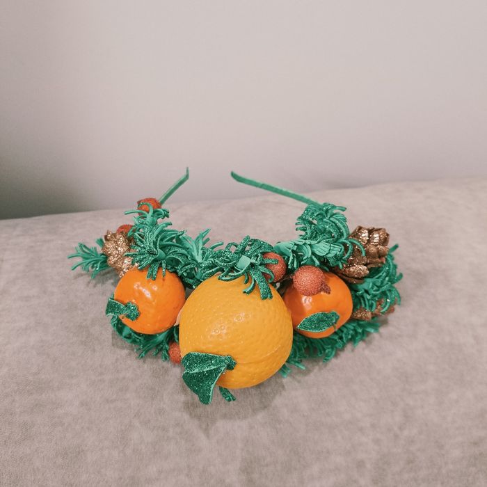 Костюм мандаринки, сукня мандаринки+обруч