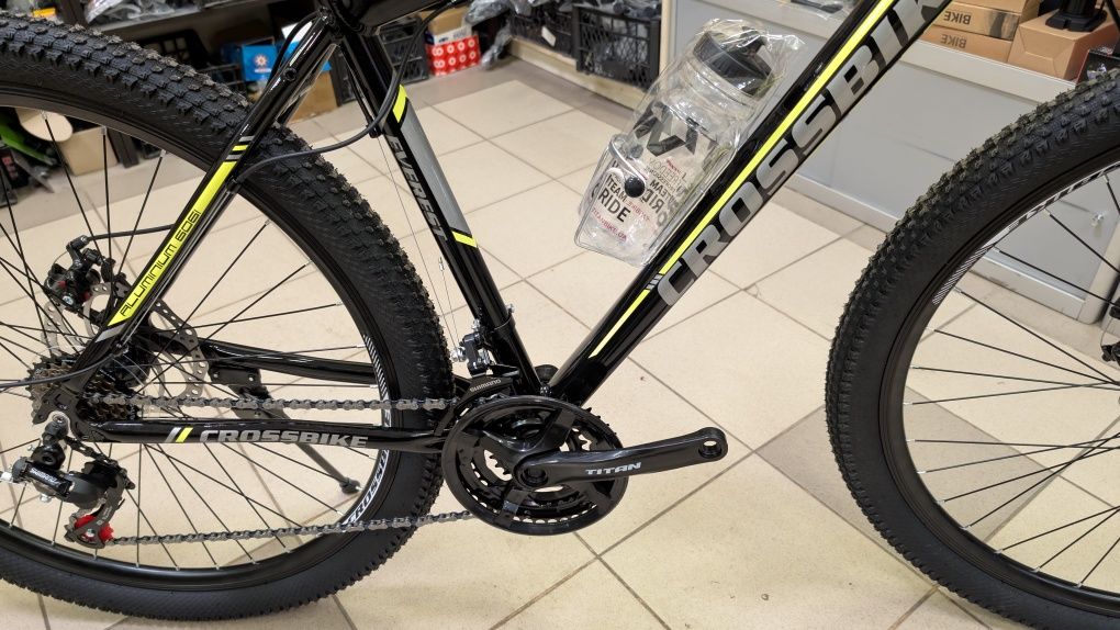 Велосипед  CROSSBIKE LEADER  29" алюминиевая рама дисковые